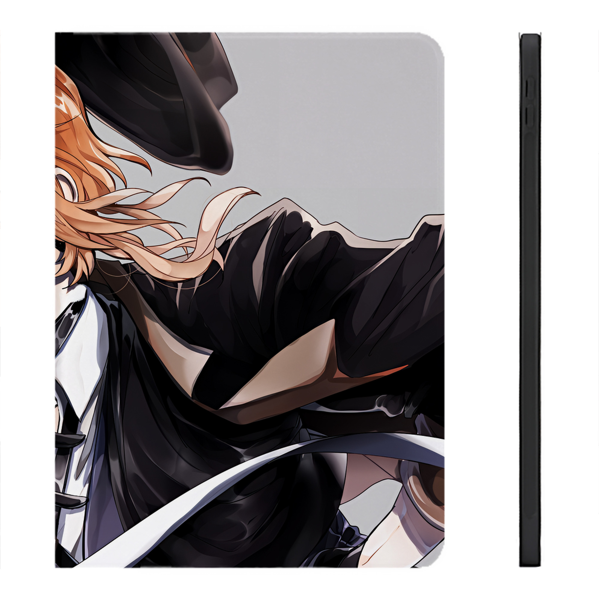 （画像用） 文豪ストレイドッグス Bungo Stray Dogs IPadケース ペンホルダー付き ブックスタイルデザイン